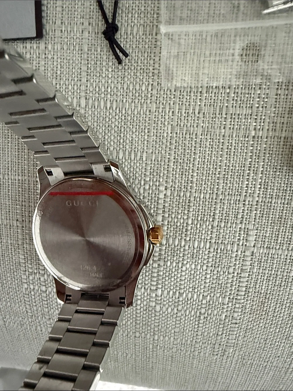 Gucci Two-Tone Rose Gold and Silver Ladies Watch